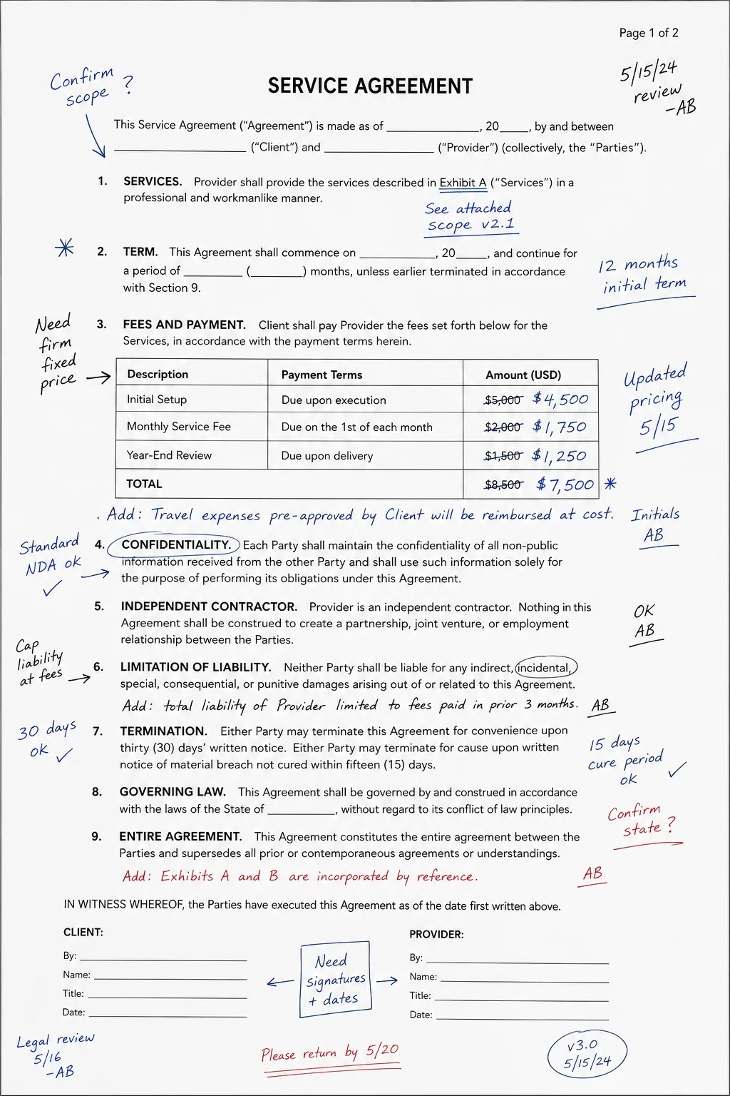 AI Handwriting Remover